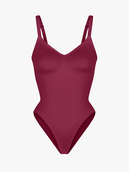 Well-in Vogue Seamless Chest Support Waist Control Shapewear Bodysuit